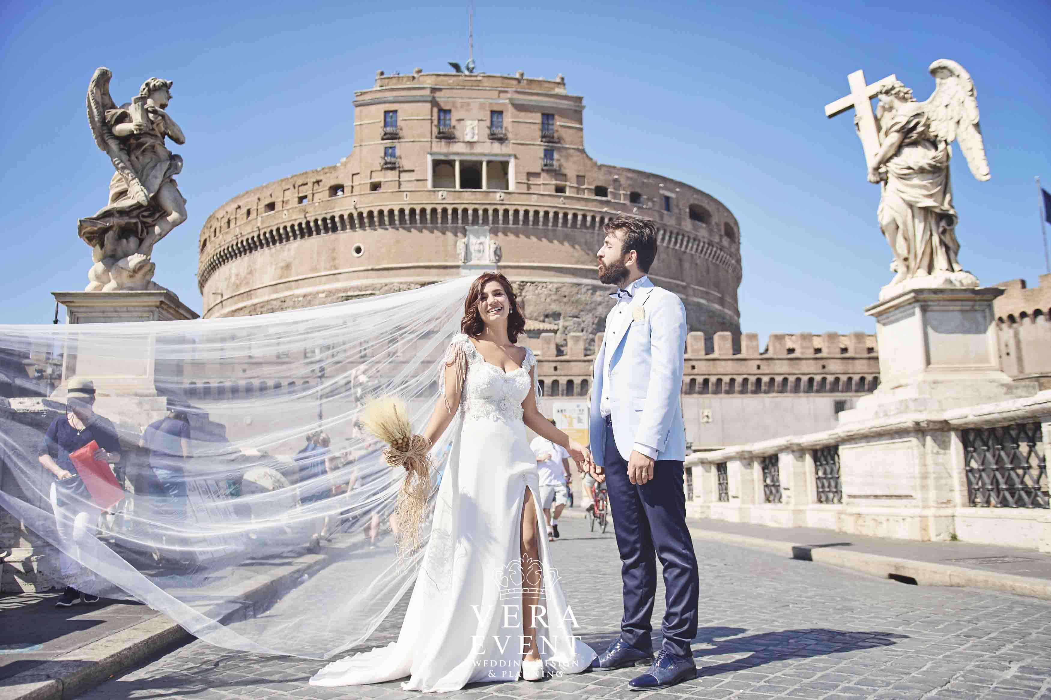 Mehtap & Yakup #yurtdışında düğün #roma'da düğün